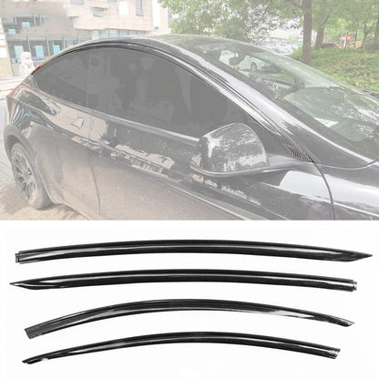 Window Visors for Tesla Model Y 2020-2025 ABS 4PCS