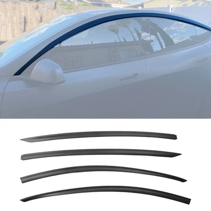 Window Visors for Tesla Model Y 2020-2025 ABS 4PCS
