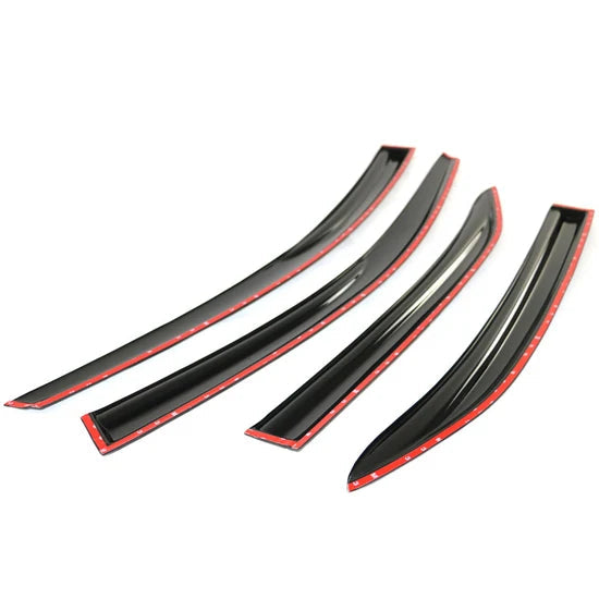 Window Visors for Toyota Camry 2007-2011 Acrylic 4PC Tape On Rain Guard
