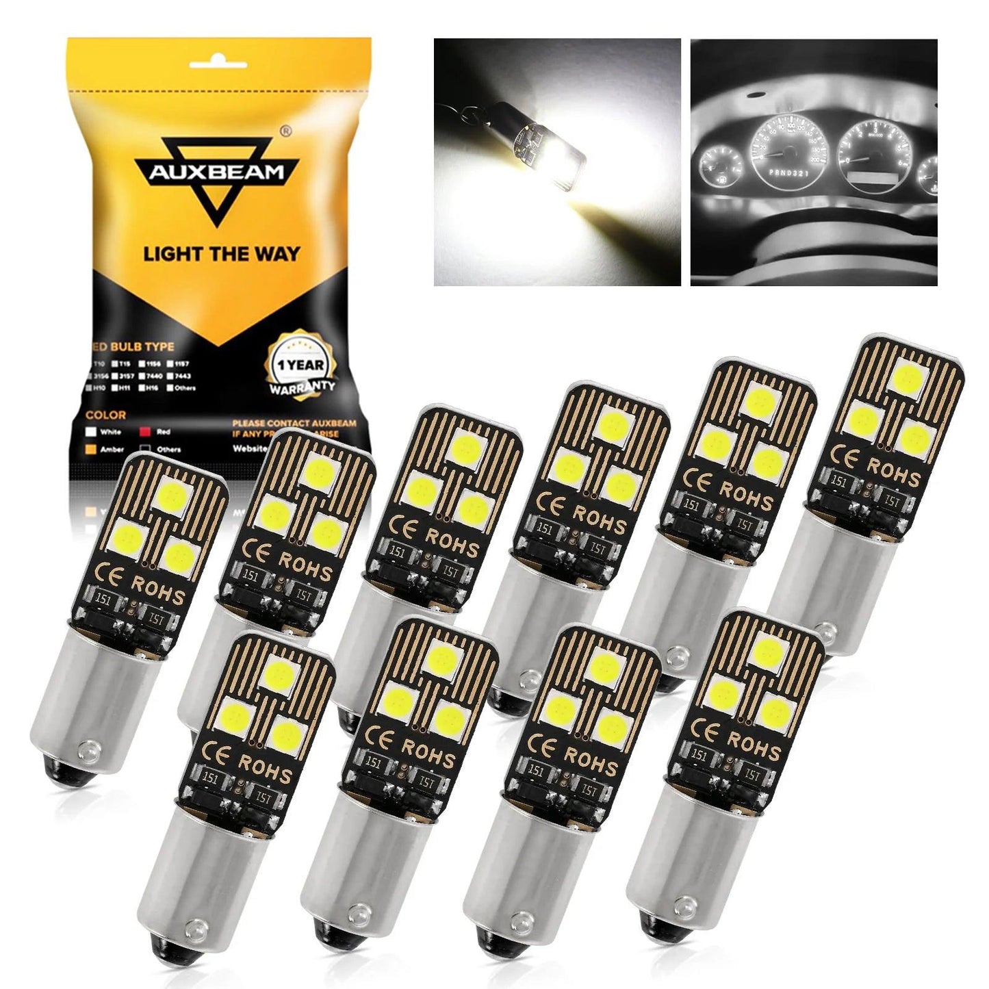 For 2000-2002 Toyota 4Runner H4 LED Headlight Bulbs