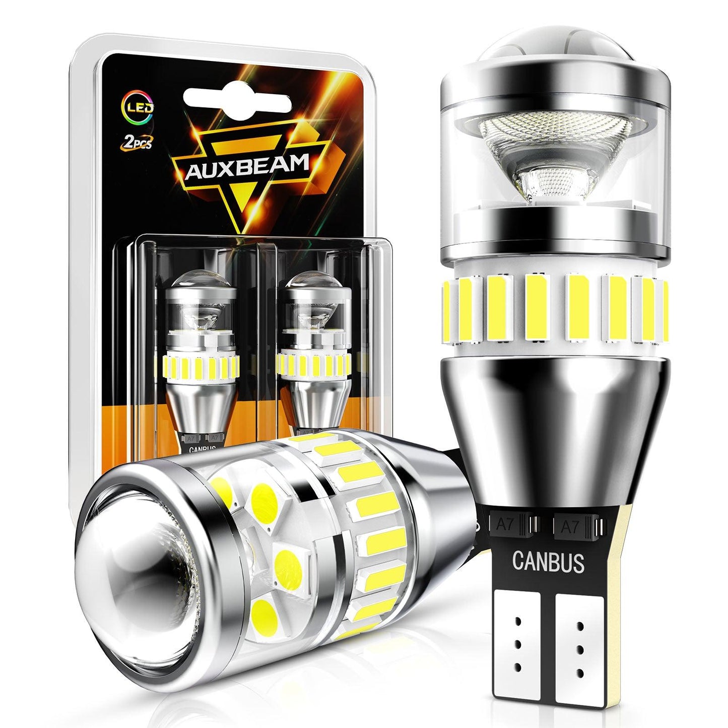 For 2015-2020 Ford F-150 9005 H11 LED Headlight Bulbs Bundle
