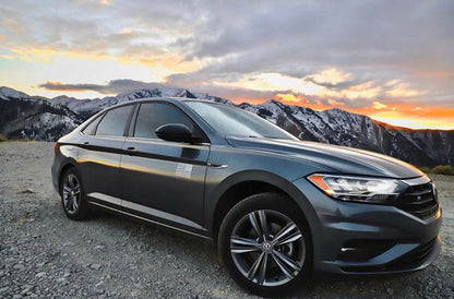 American Flag Magnets - Metallic Grey