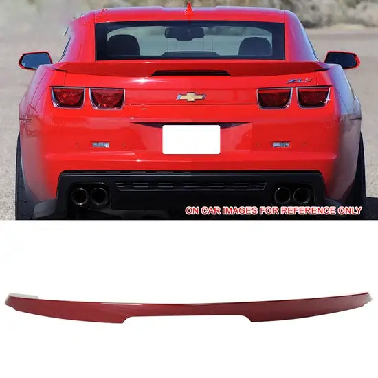 Trunk Spoiler for Chevy Camaro ZL1 2010-2013 Painted Color ABS W/ LED Lamp