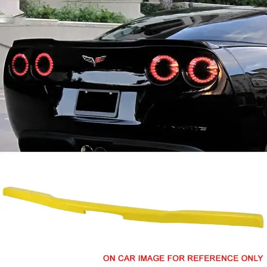 Rear Trunk Spoiler Ducktail Wing Lip for Chevy Corvette C6 2005-2013 ABS