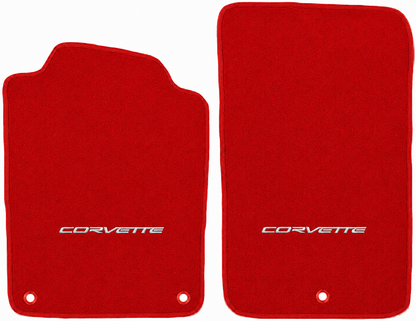 1997–2004 Chevrolet Corvette C5 Premium 18 oz Carpet Floor Mats – Licensed Logos