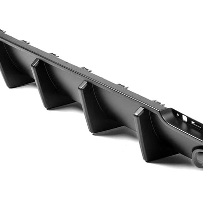 Rear Diffuser Lip for Chrysler 300 2015-2023 4 Shark Fin Style PP