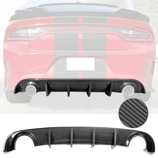 Rear Diffuser Splitter for 2015-2023 Dodge Charger Base SXT PP