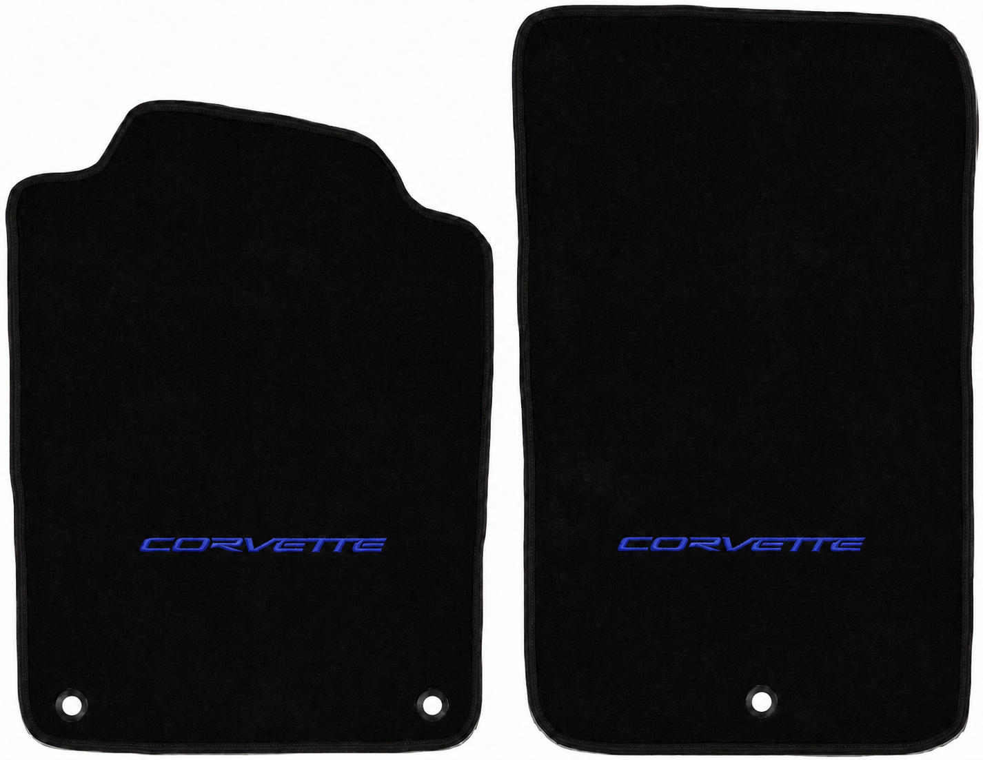 1997–2004 Chevrolet Corvette C5 Premium 18 oz Carpet Floor Mats – Licensed Logos