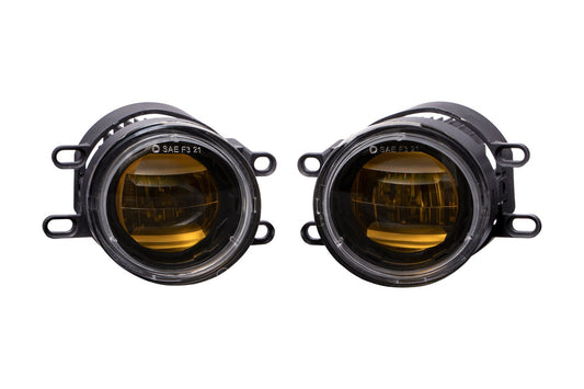 Elite Series LED Fog Lamps for 2012-2023 Toyota Tacoma – White or Yellow Output | Amber Backlight | SAE Legal | Plug & Play