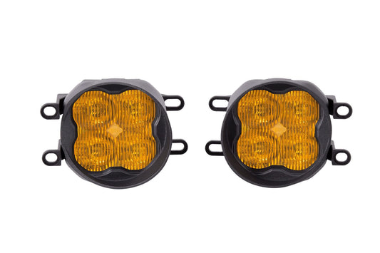 SS3 LED Fog Light Kit for 2016-2023 Toyota Tacoma – White or Yellow Output | Amber Backlight | SAE Legal | Plug & Play