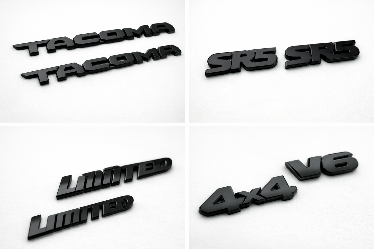 Emblem Overlay Blackout Kit for 2016-2023 Toyota Tacoma