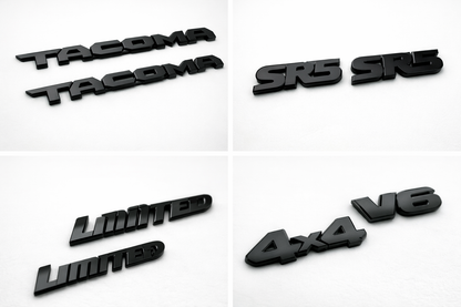 Emblem Overlay Blackout Kit for 2016-2023 Toyota Tacoma