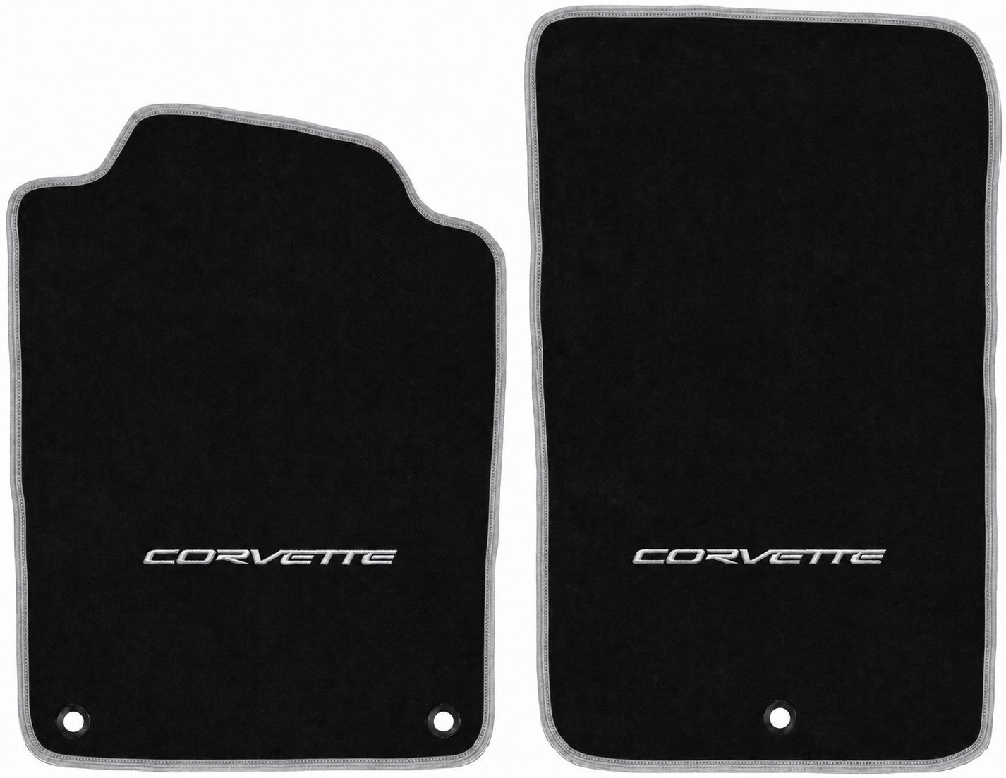 1997–2004 Chevrolet Corvette C5 Premium 18 oz Carpet Floor Mats – Licensed Logos