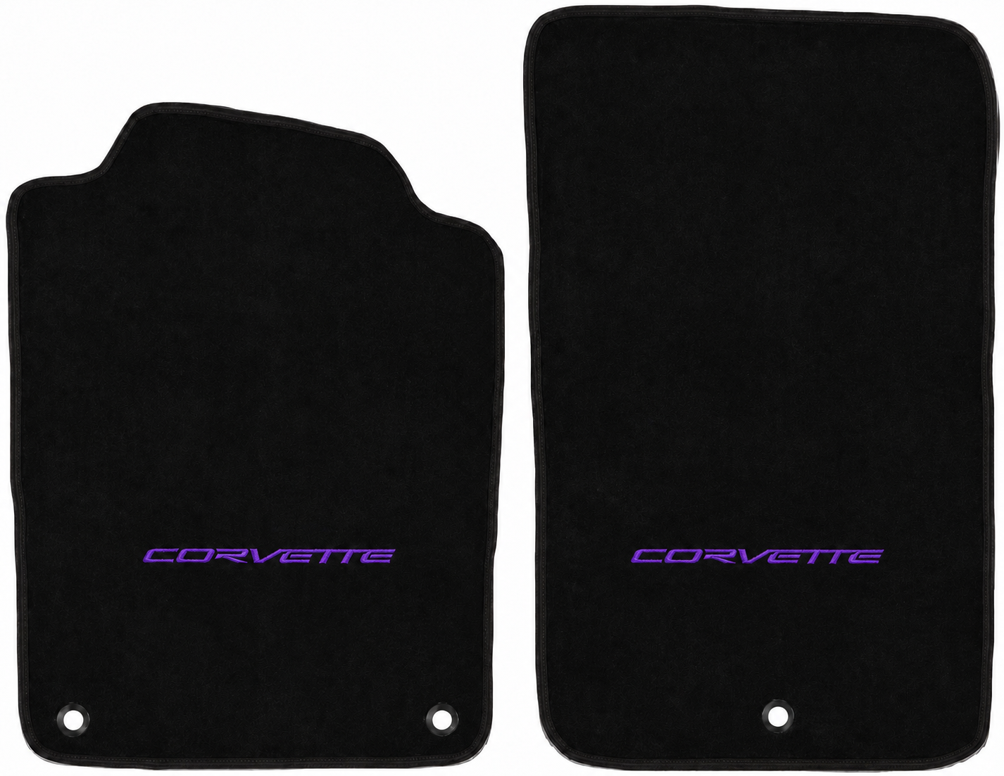 1997–2004 Chevrolet Corvette C5 Premium 18 oz Carpet Floor Mats – Licensed Logos