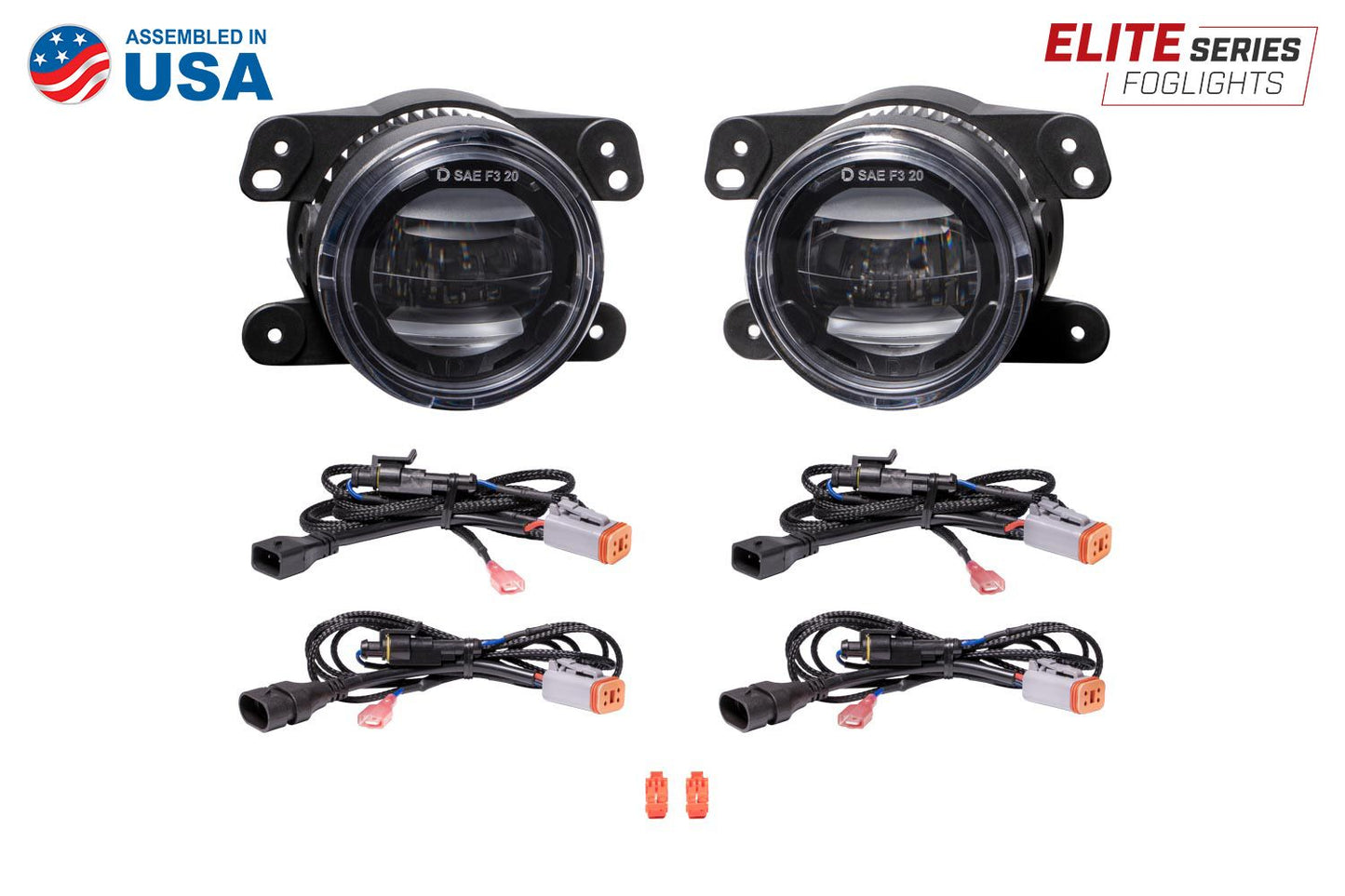 Elite Series Fog Lamps for 2007-2018 Jeep JK Wrangler (pair)