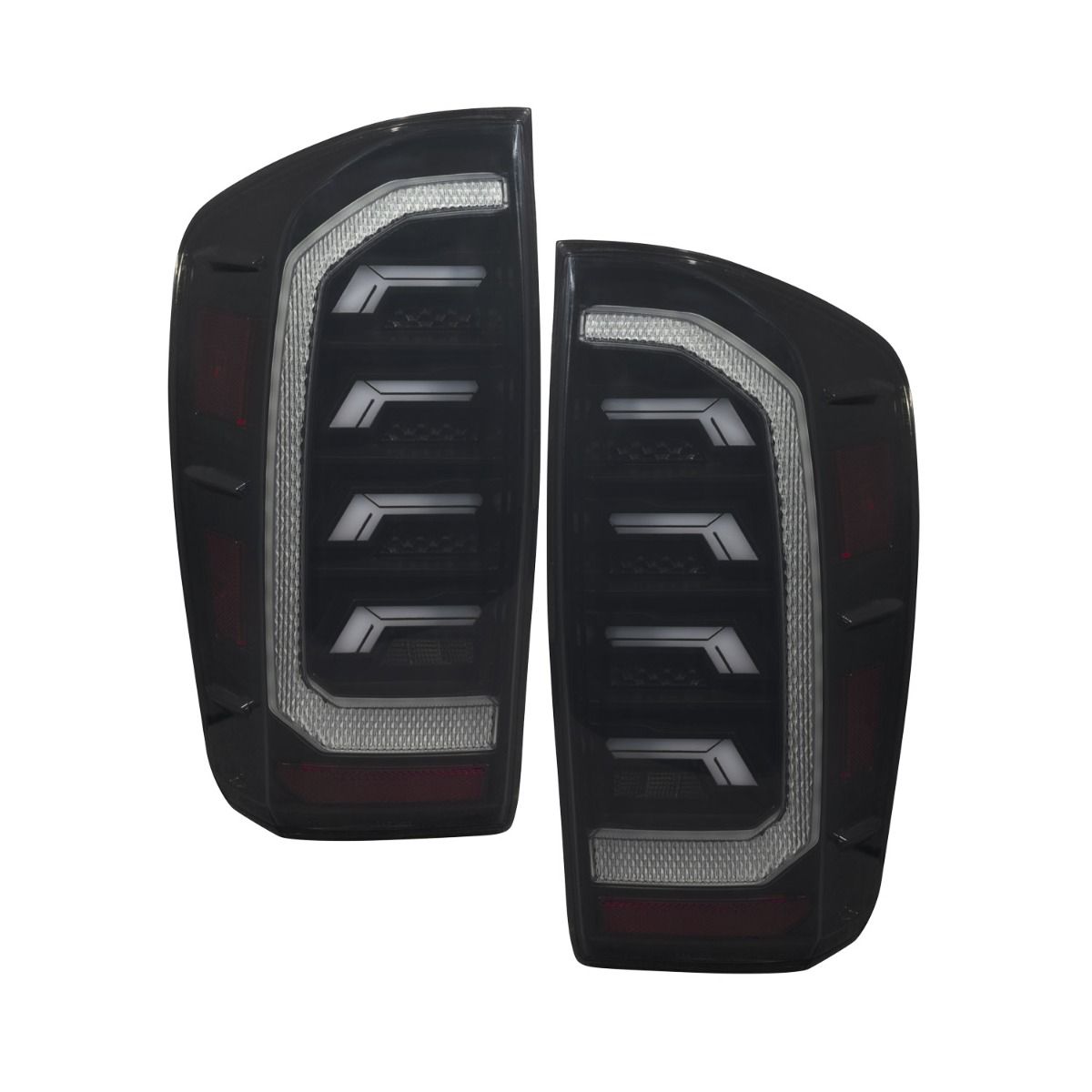 2016-2023 Toyota Tacoma LED Tail Lights – Available in Smoked or Red Lens | Sequential Turn Signals | Plug & Play Pair