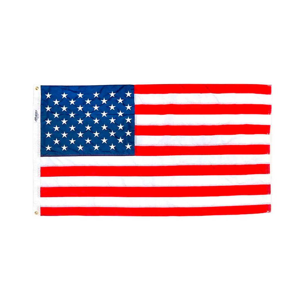 Flag Pole Mount & Allegiance Flag Supply 3' x 5' American Flag Kit