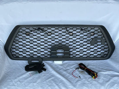 Aftermarket Honeycomb Grille for 2016–2023 Toyota Tacoma (Non-OEM)