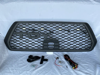 Aftermarket Honeycomb Grille for 2016–2023 Toyota Tacoma (Non-OEM)