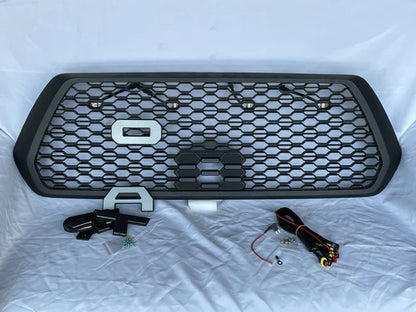 Aftermarket Honeycomb Grille for 2016–2023 Toyota Tacoma (Non-OEM)