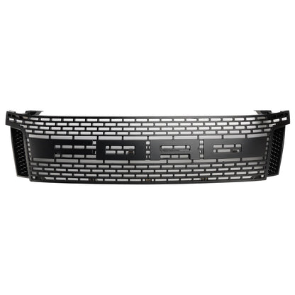 Aftermarket Raptor Style Black Front Grille for Ford Ranger T6 PX1 2012–2015