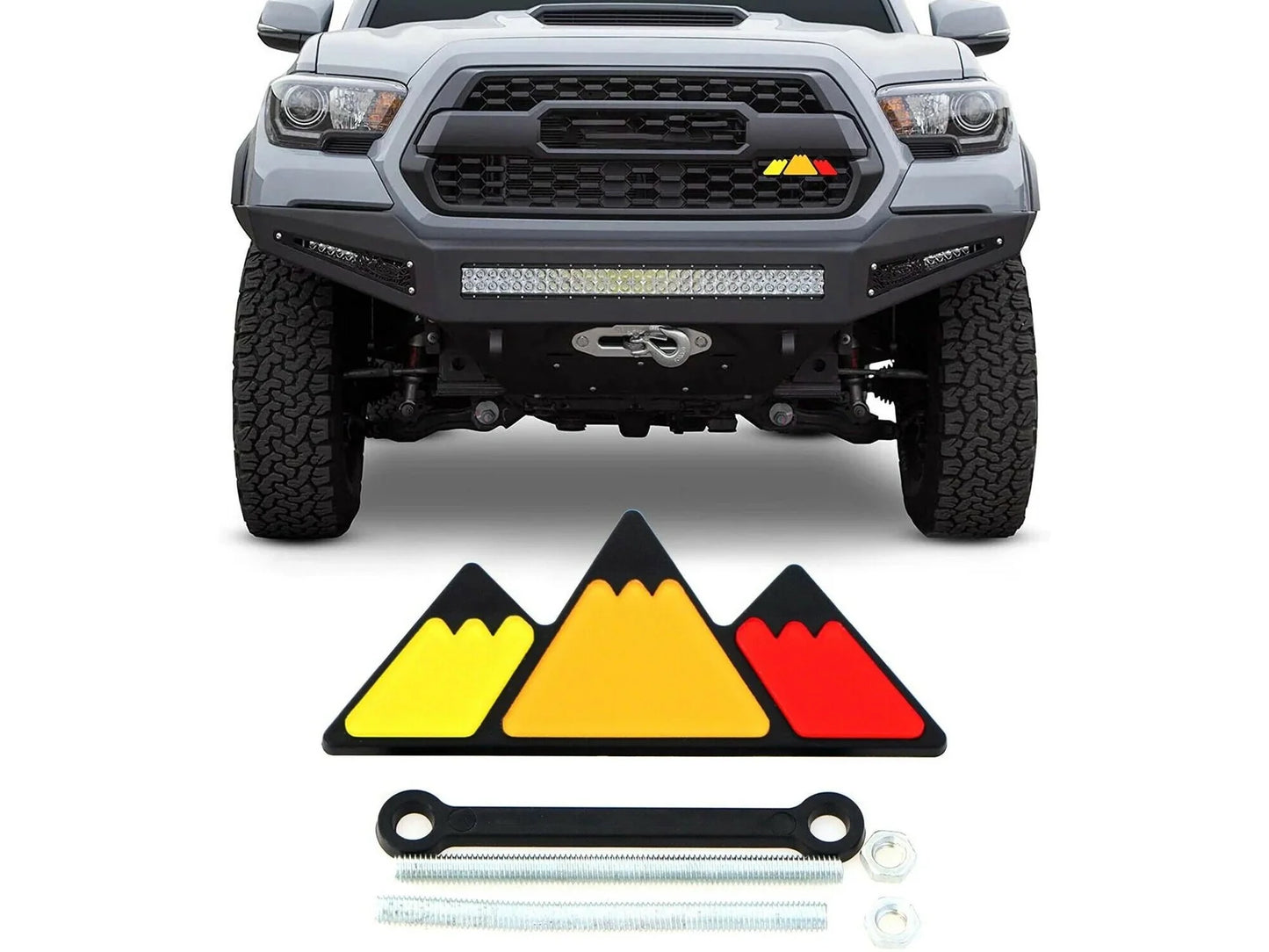 Mountain Grille Badge Emblem for Toyota Tacoma, 4Runner, and Tundra