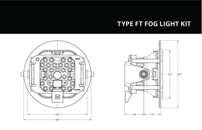 SS3 LED Fog Light Kit for 2007-2013 Toyota Tundra