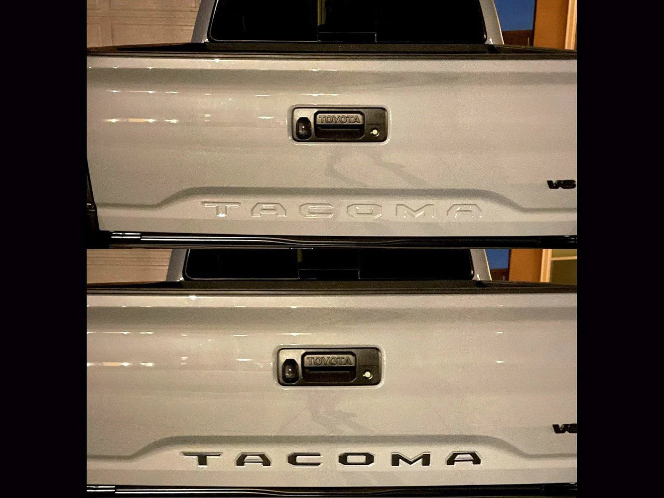 Tailgate Letter Inserts for 2016–2023 Toyota Tacoma