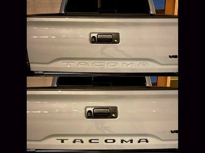 Tailgate Letter Inserts for 2016–2023 Toyota Tacoma