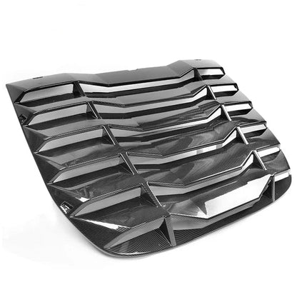 Rear Window Scoop Louver Cover for Nissan 370Z Coupe 2009-2020 IKON Style