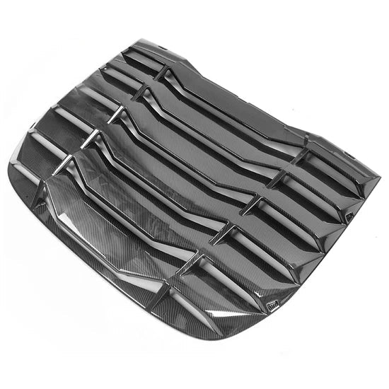 Rear Window Scoop Louver Cover for Nissan 370Z Coupe 2009-2020 IKON Style