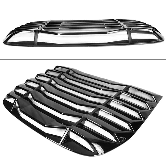 Rear Window Scoop Louver Cover for Nissan 370Z Coupe 2009-2020 IKON Style